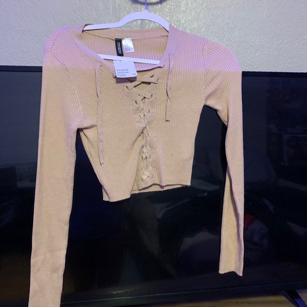 Cropped sweater
